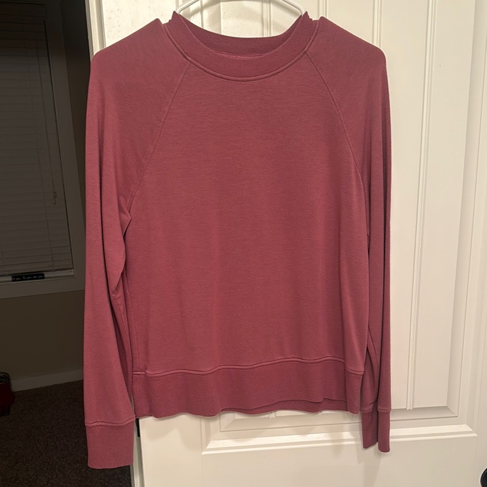 Women's Mauve Long Sleeve Top